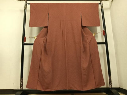 平和屋着物●江戸小紋　松文　正絹　逸品　AABN5340ph