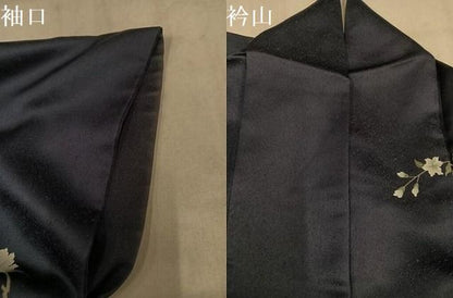 平和屋着物●訪問着　童子花文　暈し染め　金彩　正絹　逸品　AABN5350ph