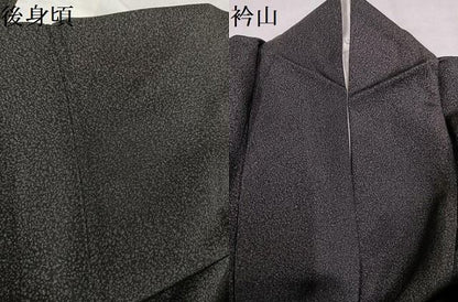 平和屋着物●訪問着　刺繍　天目染　草花文　暈し染め　金彩　正絹　逸品　AABN5761ph