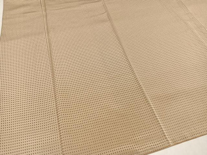平和屋着物●お召　格子　正絹　逸品　未使用　AABN5822ph
