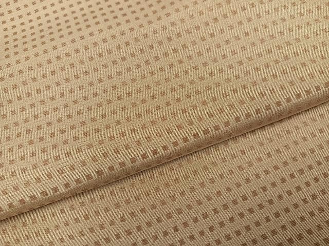 平和屋着物●お召　格子　正絹　逸品　未使用　AABN5822ph