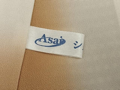 平和屋着物●お召　格子　正絹　逸品　未使用　AABN5822ph