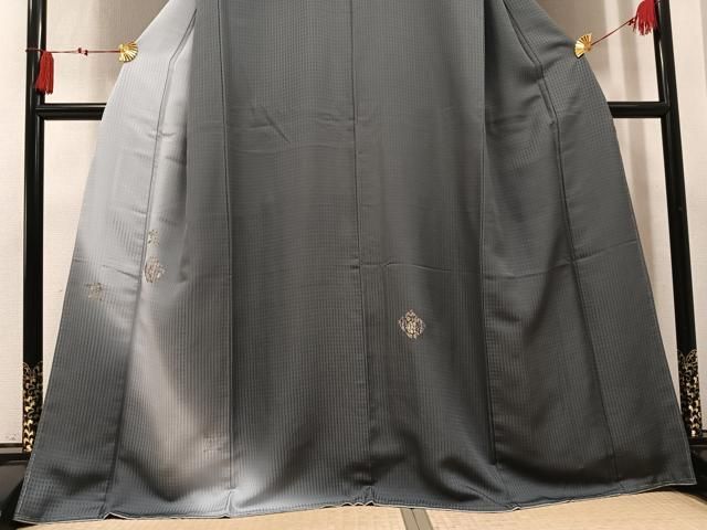 平和屋着物●訪問着　草花文　暈し染め　金彩　正絹　逸品　未使用　AABN5866ph