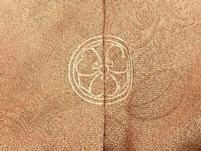 平和屋着物●訪問着　辻が花　刺繍　暈し染め　金彩　正絹　逸品　AABN5874ph