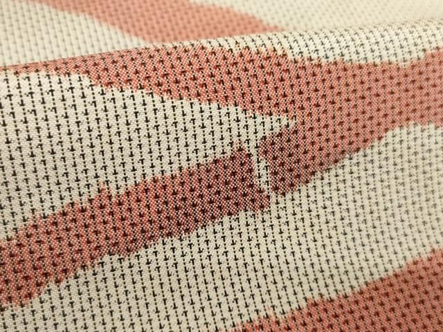 平和屋着物●上質な紬　竹　正絹　逸品　AABN6078ck