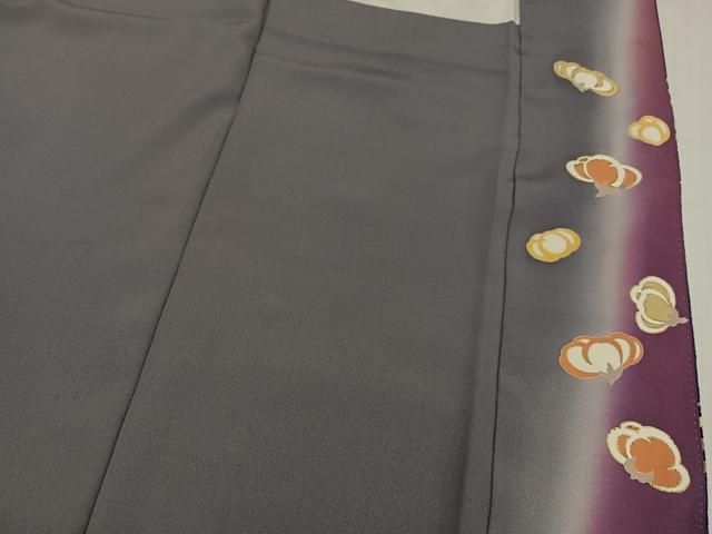 平和屋着物●豪華振袖　駒刺繍　梅文　暈し染め　金彩　鬼しぼ縮緬　正絹　逸品　AABN7331ph