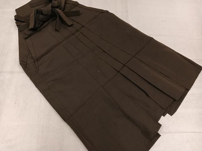 平和屋着物●男性　行灯袴　縞　正絹　逸品　AABN7405ph