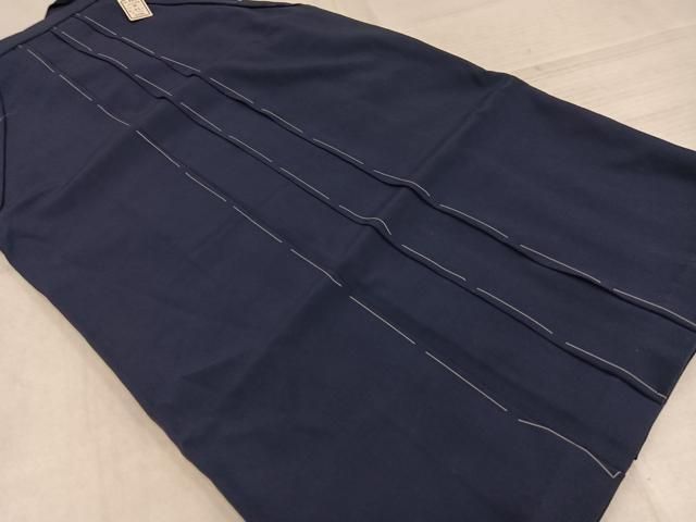 平和屋着物●女性　行灯袴　藍鉄色　未使用　AABN7409ph