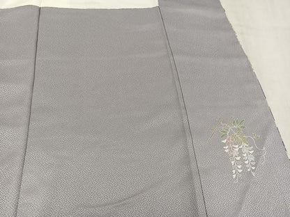 平和屋着物●訪問着　松竹梅扇面花文　暈し染め　正絹　逸品　AABN7430ph