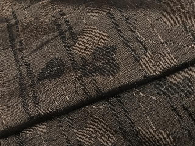 平和屋着物●上質な紬　蔦の葉間道　正絹　逸品　AABN7455ph