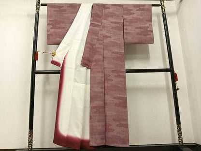 平和屋着物●木下正夫　江戸小紋　寄せ小紋柄　正絹　逸品　AABN7456ph