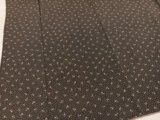 平和屋着物●江戸小紋　瓢箪　正絹　逸品　AABN7458ph