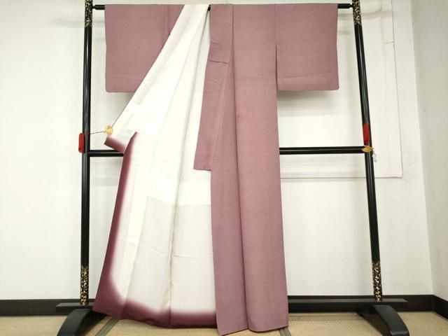 平和屋着物●江戸小紋　鮫小紋柄　正絹　逸品　AABN8035cs