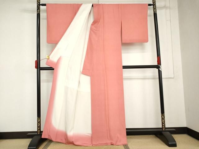 平和屋着物●江戸小紋　鮫小紋柄　正絹　逸品　AABN8074cs