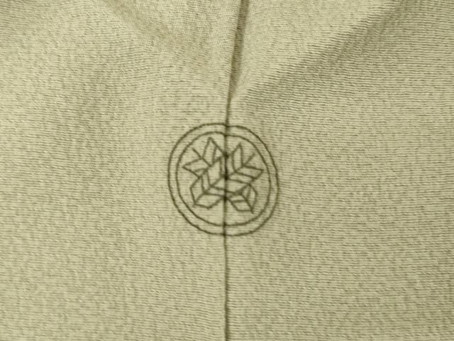 平和屋着物●訪問着　エ霞笹梅文　暈し染め　金彩　正絹　逸品　AABN8076cs