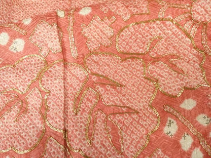 平和屋着物●豪華振袖　総絞り　駒刺繍　桐　舞花文　正絹　逸品　AABN8104cs