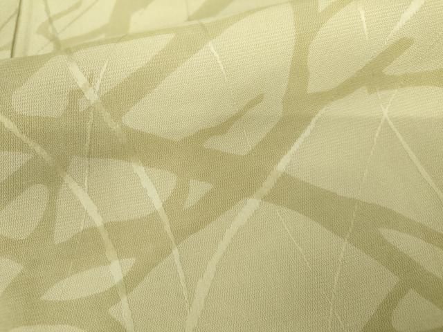 平和屋着物●上質な小紋　枝木文　暈し染め　正絹　逸品　AABN8116cs