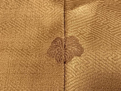 平和屋着物●訪問着　駒刺繍　更紗唐草文　暈し染め　金彩　正絹　逸品　AABN8327ph