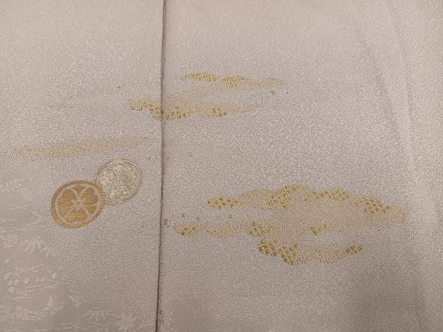 平和屋着物●豪華色留袖　本草木染　寿光織　継承の紋様　金銀糸　反端付き　正絹　逸品　未使用　AABN8335ph