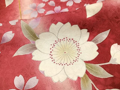 平和屋着物●豪華振袖　駒刺繍　花毬文　暈し染め　金彩　丹後ちりめん　仮絵羽　逸品　未使用　AABN8355ph