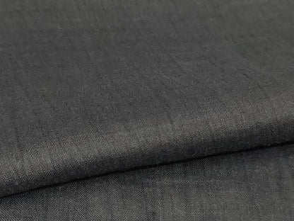 平和屋着物＊夏物　本場小千谷ちぢみ　羊羹色　麻　逸品　AABN8496jd