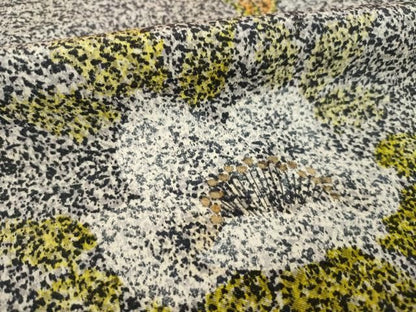 平和屋着物●訪問着　舞花文　たたき染め　正絹　逸品　AABN8735ck