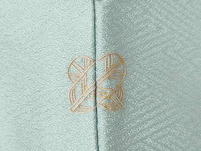 平和屋着物●中国三大刺繍　相良刺繍　総刺繍　訪問着　枝梅文　銀糸　正絹　逸品　AABN8753ck