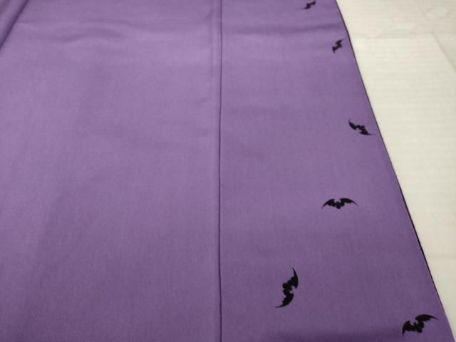 平和屋着物●着物デザイナー　井尻学　訪問着　飾花文　暈し染め　黒地　丹後ちりめん　反端付き　正絹　逸品　AABN8767ck