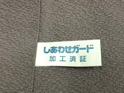 平和屋着物●世界的人形師　辻村寿三郎　ジュサブロー　訪問着　絵馬　駒　梟　暈し染め　正絹　逸品　AABN9341fy