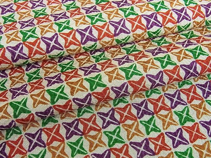 平和屋着物■付下げ　菱繋ぎ　逸品　ab2182