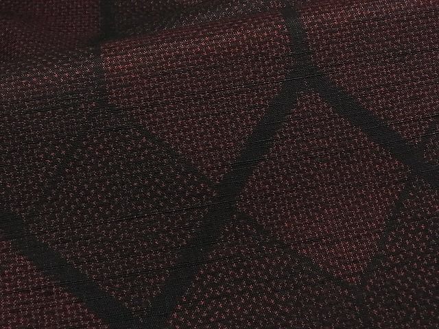 平和屋着物■上質な紬 亀甲文 逸品 ab2671