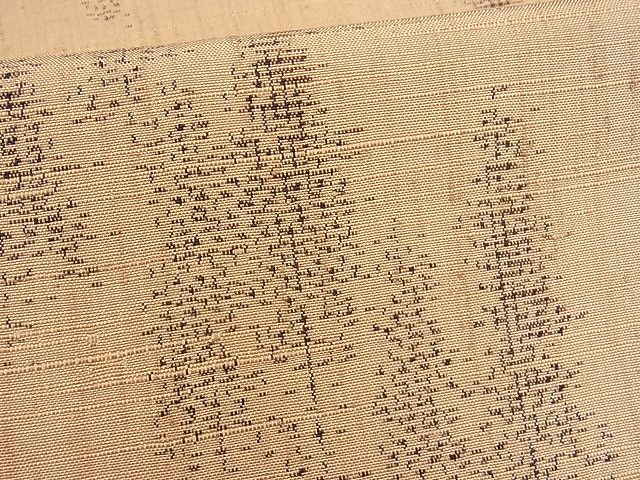 平和屋着物■上質な紬 樹林文 逸品 ab3769
