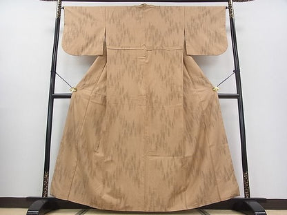 平和屋着物■上質な紬 樹林文 逸品 ab3769