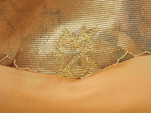 平和屋着物■六通柄袋帯 吉祥文 金彩 引箔 逸品 n-ac0025