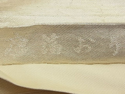 平和屋着物■六通太鼓柄袋帯 ふくれ織 唐箔おり 金銀糸 逸品 n-am0881
