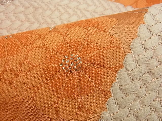 平和屋着物■六通柄袋帯 唐織 籬花文 金銀糸 逸品 n-am1003