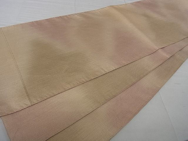 平和屋着物■全通柄袋帯 霞文 金糸 逸品 an3159