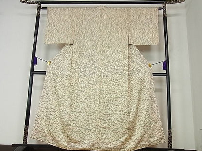 平和屋着物■付下げ　芝草文　逸品　ap4595