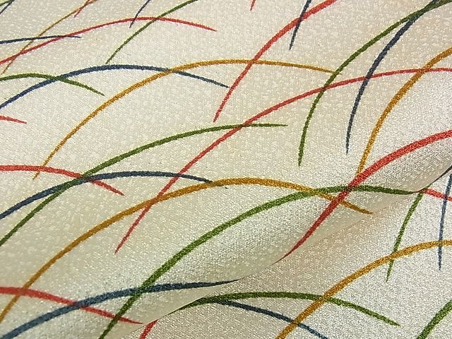 平和屋着物■付下げ　芝草文　逸品　ap4595