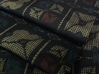 平和屋着物■上質な紬 吉祥文 逸品 ap4638