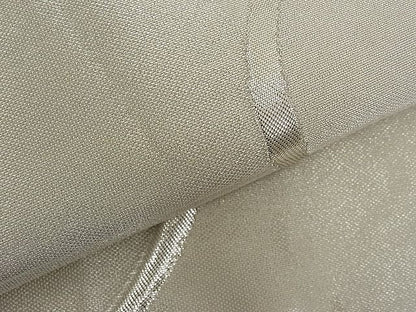 平和屋着物■六通柄袋帯 ふくれ織 流水文 銀糸 逸品 n-ar1691