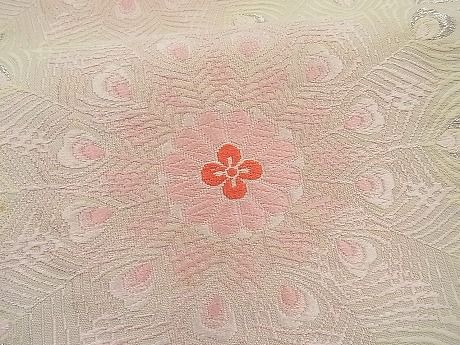 平和屋着物■六通柄袋帯 唐織 桂裳 銀糸 逸品 n-ar2186