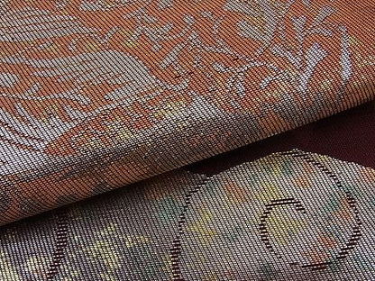 平和屋着物■六通柄袋帯 鳳凰花唐草文 金銀糸 逸品 n-ar2390