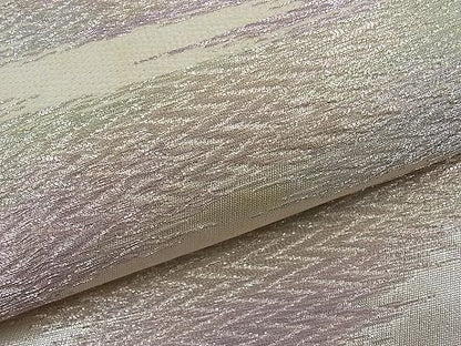平和屋着物■六通柄袋帯 霞文 銀糸 逸品 n-ar2410