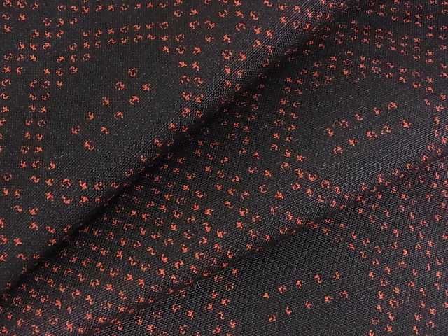 平和屋着物■上質な紬 吉祥文 逸品 ar3477