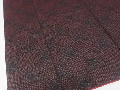 平和屋着物■上質な紬 吉祥文 逸品 ar3477