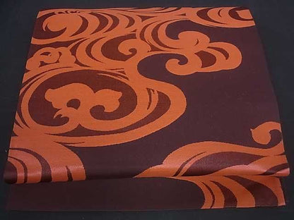 平和屋着物■六通柄袋帯 立波文 逸品 ar3525
