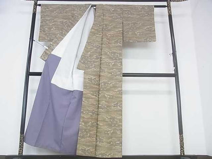 平和屋着物■上質な紬 風景文 逸品 ar3577