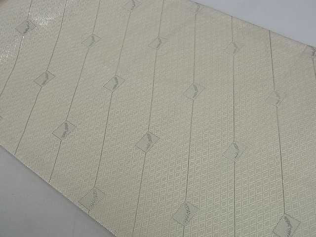 平和屋着物■両面六通柄袋帯 孔雀羽文 銀糸 逸品 ar4026