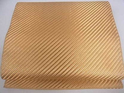 平和屋着物■全通柄袋帯 斜線文 金糸 逸品 ar4028